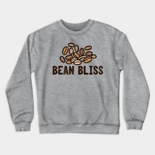 Bean Bliss Coffee Lover - Coffee Popart Foodie Funny Crewneck Sweatshirt